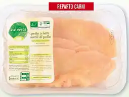 Coop Petto di Pollo a Fettine Sottili Biologico Vivi Verde Coop offerta