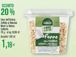 Coop Farro dell'Umbria Soffiato al Naturale Mordi La Natura Colfiorito offerta