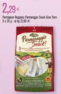 Coop Parmigiano Reggiano Parmareggio Snack Gran Terre offerta
