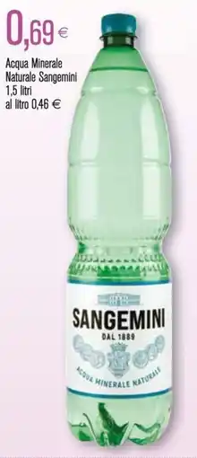 Coop Acqua Minerale Naturale Sangemini offerta