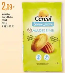 Coop Madeleine Senza Glutine Céréal offerta