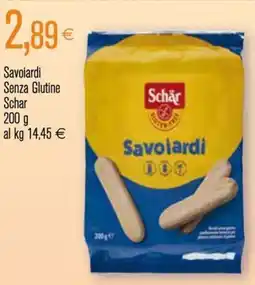 Coop Savoiardi Senza Glutine Schar offerta