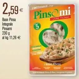 Coop Base Pinsa Integrale Pinsami offerta