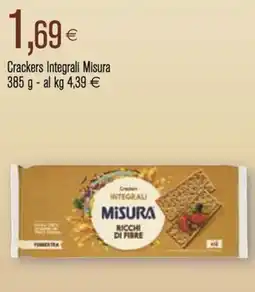 Coop Crackers Integrali Misura offerta
