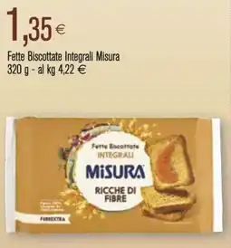 Coop Fette Biscottate Integrali Misura offerta