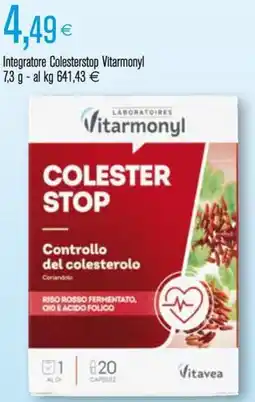 Coop Integratore Colesterstop Vitarmonyl offerta