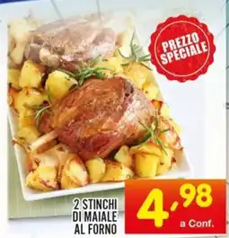 Centro Commerciale Discount 2 stinchi di maiale al forno offerta