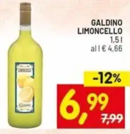 Centro Commerciale Discount Galdino limoncello offerta