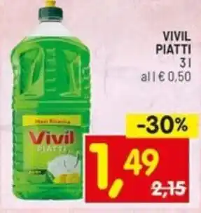 Centro Commerciale Discount Vivil piatti offerta