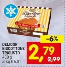 Centro Commerciale Discount Delidor biscottone trigusto offerta
