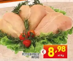 Centro Commerciale Discount Petto di pollo intero offerta