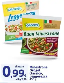 Sigma Minestrone Orogel classico, Leggerezza offerta