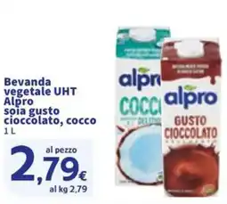 Sigma Bevanda vegetale UHT Alpro soia gusto cioccolato, cocco offerta