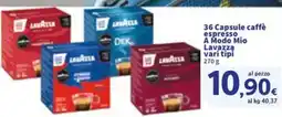 Sigma 36 capsule caffè espresso a modo mio lavazza vari tipi offerta