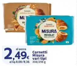 Sigma Cornetti Misura vari tipi offerta