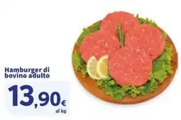 Sigma Hamburger di bovino adulto offerta