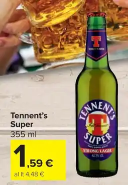 Carrefour Market Tennent's Super offerta