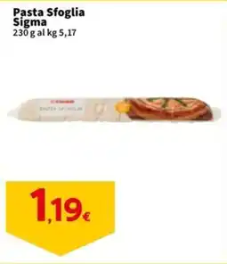 Sigma Pasta Sfoglia Sigma offerta