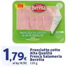 Sigma Prosciutto cotto Alta Qualità Fresca Salumeria Beretta offerta