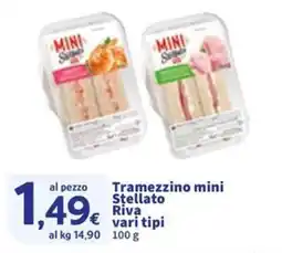 Sigma Tramezzino mini Stellato Riva vari tipi offerta