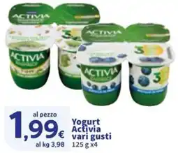 Sigma Yogurt Activia vari gusti offerta