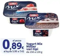 Sigma Yogurt Mix Müller vari tipi offerta