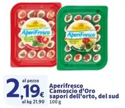 Sigma Aperifresco Camoscio d'Oro sapori dell'orto, del sud offerta