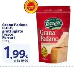 Sigma Grana Padano D.O.P. grattugiato fresco Ferrari offerta