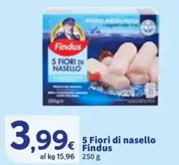 Sigma 5 Fiori di nasello Findus offerta