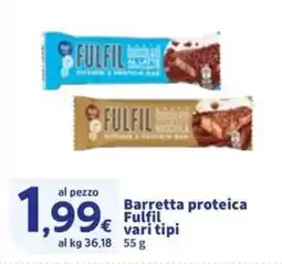 Sigma Barretta proteica Fulfil vari tipi offerta