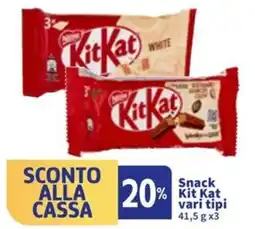 Sigma Snack KitKat vari tipi offerta