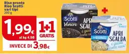 Sigma Riso pronto Riso Scotti vari tipi offerta