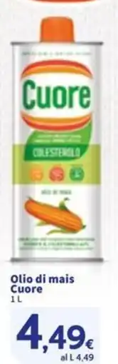 Sigma Olio di mais Cuore offerta
