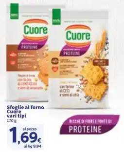 Sigma Sfoglie al forno Cuore vari tipi offerta