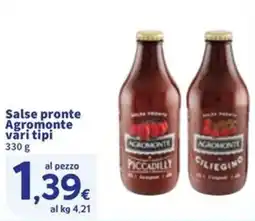 Sigma Salse pronte Agromonte vări tipi offerta