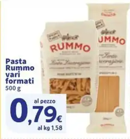 Sigma Pasta Rummo vari formati offerta