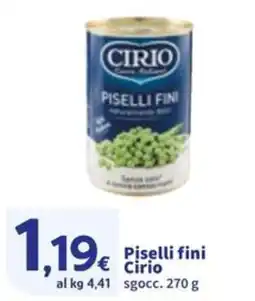 Sigma Piselli fini Cirio offerta