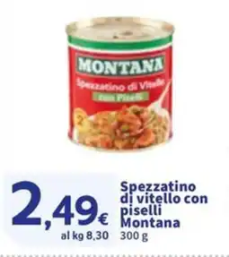 Sigma Spezzatino di vitello con piselli offerta