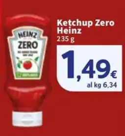 Sigma Ketchup Zero Heinz offerta