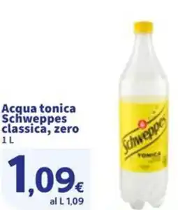 Sigma Acqua tonica Schweppes classica, zero offerta