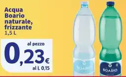 Sigma Acqua Boario naturale, frizzante offerta