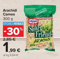 Carrefour Market Arachidi Cameo offerta