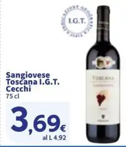 Sigma Sangiovese Toscana I.G.T. Cecchi offerta