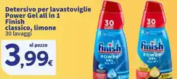 Sigma Detersivo per lavastoviglie Power Gel all in 1 Finish offerta