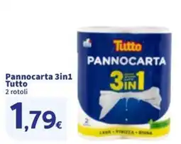 Sigma Pannocarta 3in1 Tutto 2 rotoli offerta