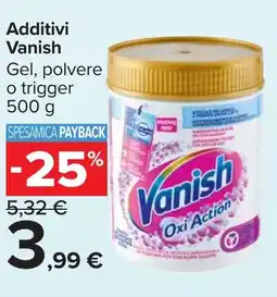 Carrefour Market Additivi Vanish offerta