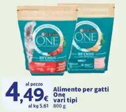Sigma Alimento per gatti One vari tipi offerta