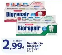 Sigma Dentifricio Biorepair vari tipi offerta