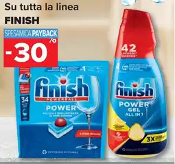 Carrefour Market Su tutta la linea FINISH offerta