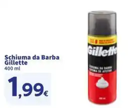 Sigma Schiuma da Barba Gillette offerta